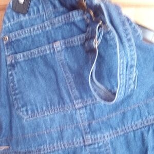 Cherokee Women's Denim Blue Overalls